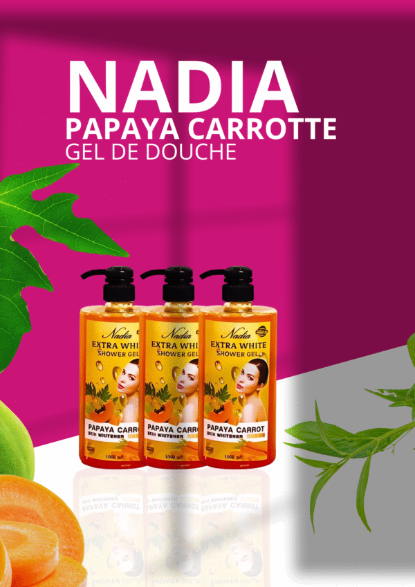Gel De Douche Nadia Papaya Carrot