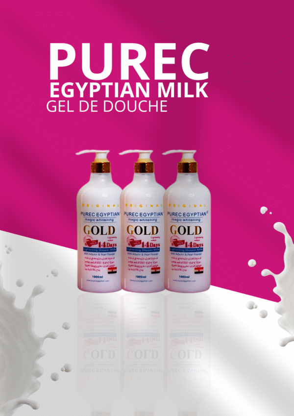 Gel De Douche Purec Egyptian Milk