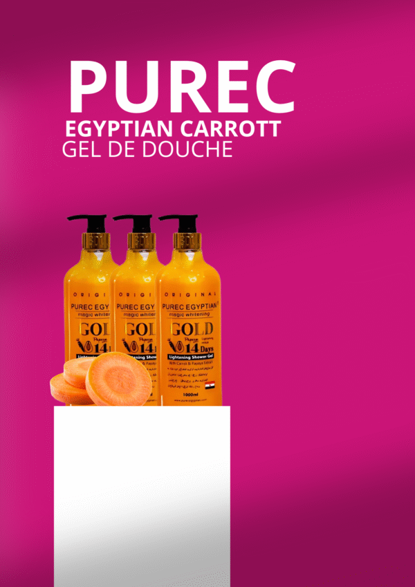 Gel De Douche Purec Egyptian Carrot