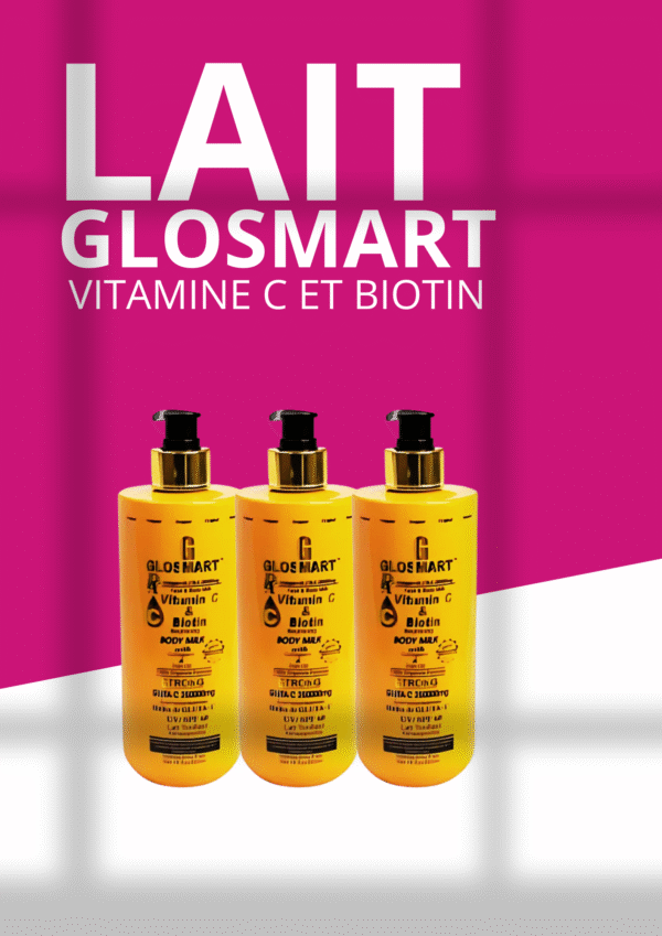 Lait Glosmart Vitamin C&Biotin