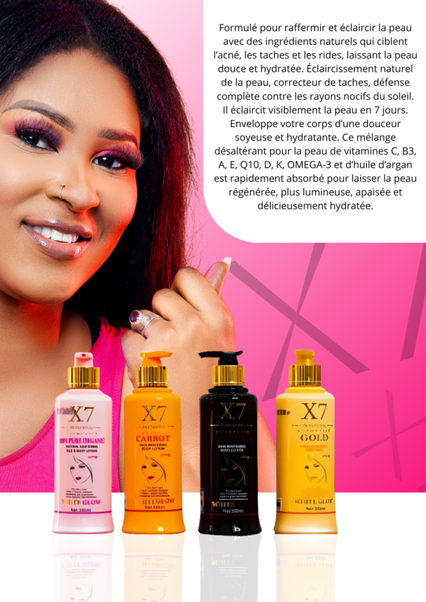 Lait de corps X7