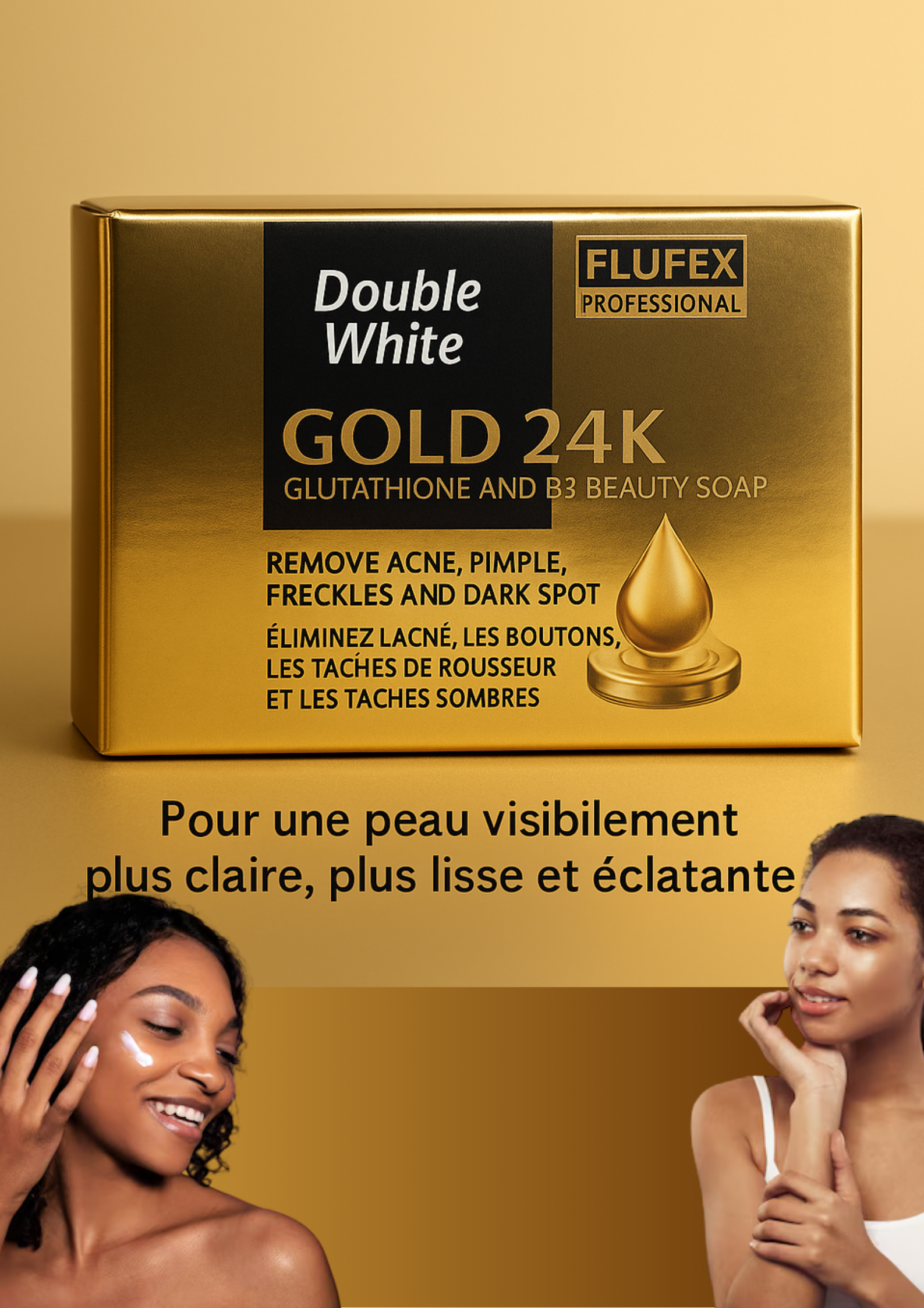 Savon de corps Luffa Gold